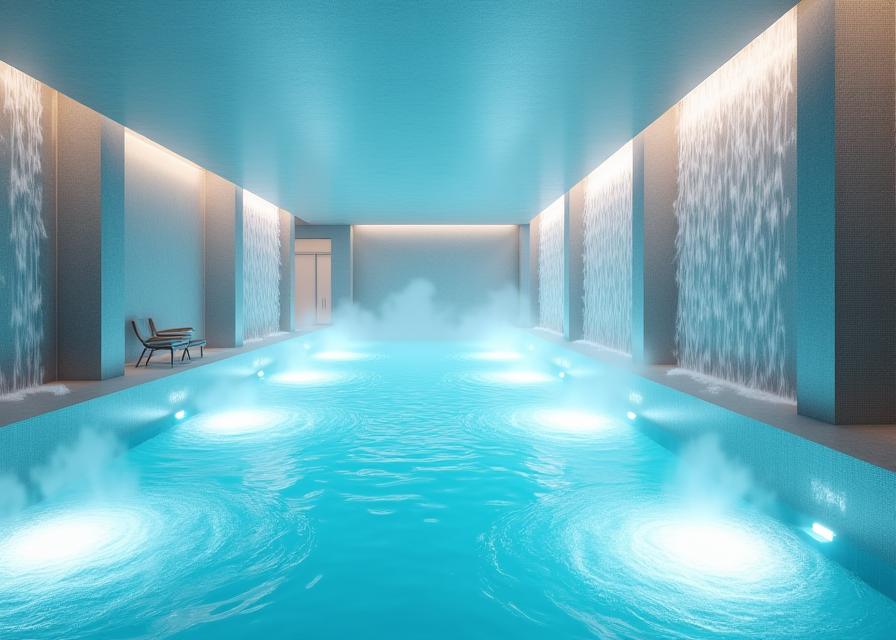 Circuito hidroterapia y spa sensorial